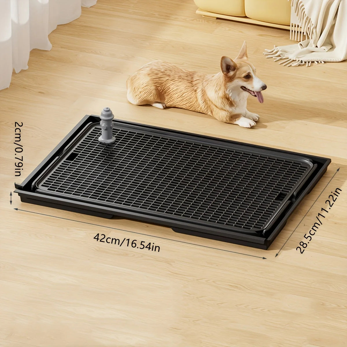 ZenPad 2-in-1 Pet Potty Litter Mat
