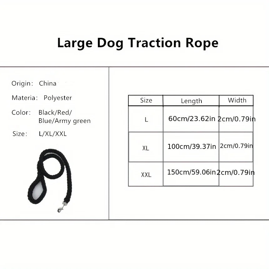 Overland Dog Leash for Strong Dogs.