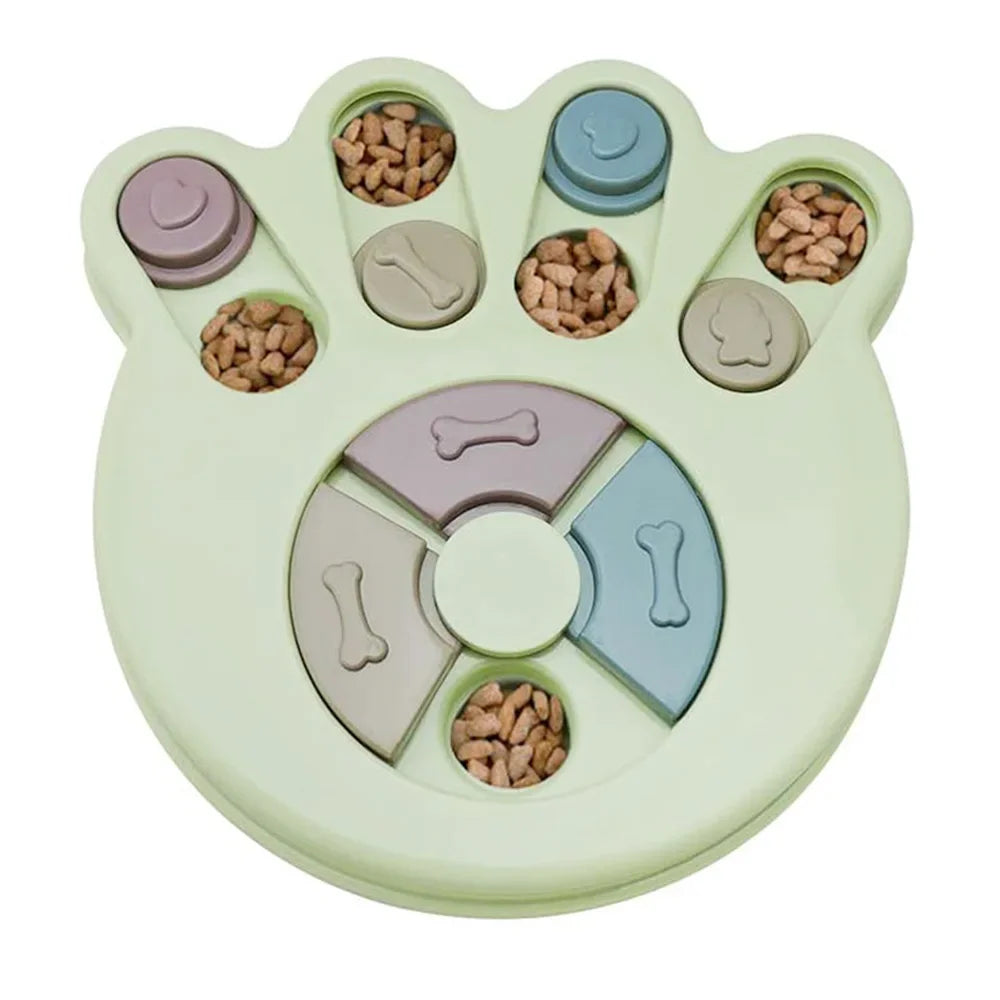 ZenFeed Pawprint Game Slow Feeding Toys