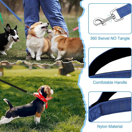 Overland Long Nylon Dog Training Leash