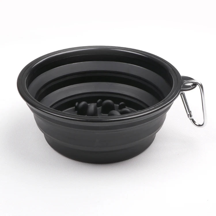 Overland Collapsible Slow Feeder Travel Bowl