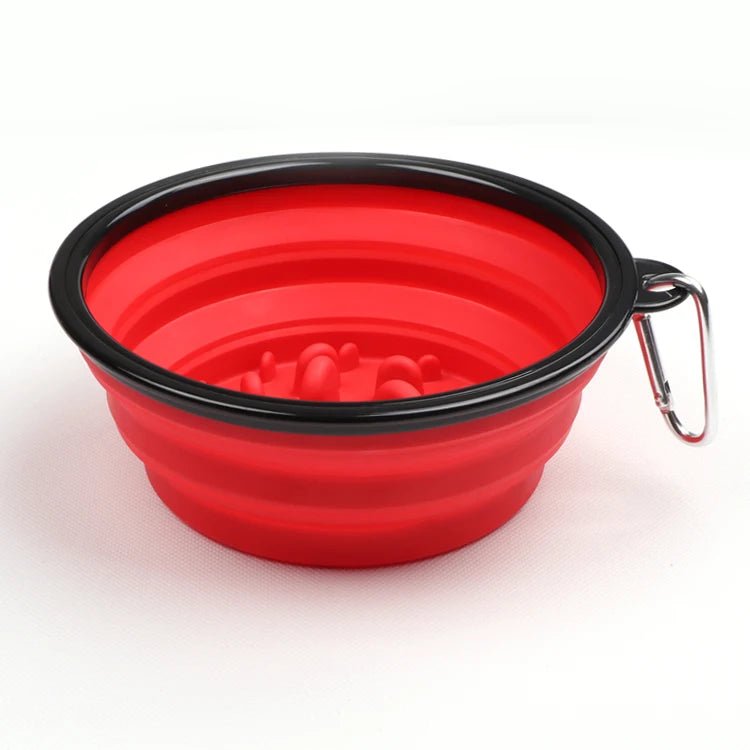 Overland Collapsible Slow Feeder Travel Bowl