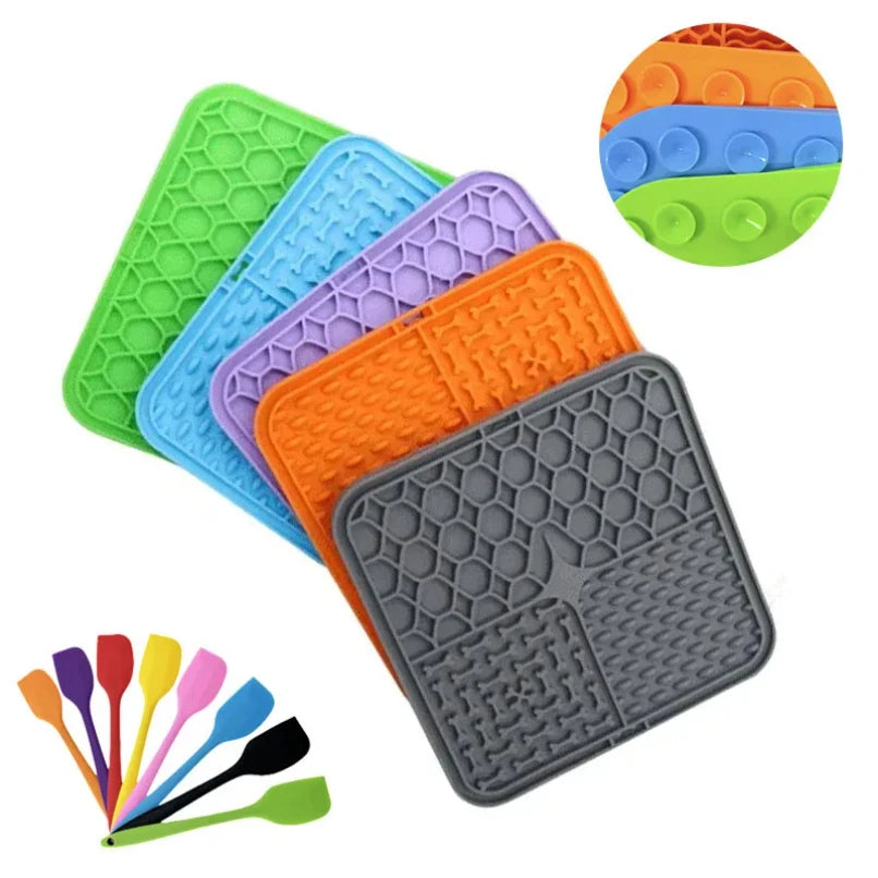 Overland Lick Mats and scraper