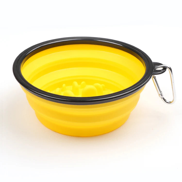 Overland Collapsible Slow Feeder Travel Bowl